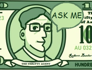 Thrifty Agent Ask Me Logo